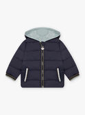Baby boy's reversible water green jacket CIENZO / 22E1BGG1DML614