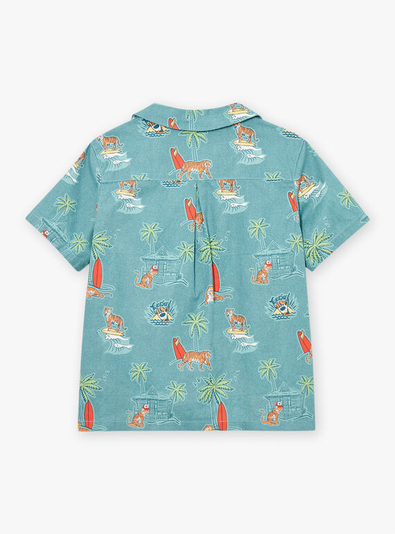 Blue SHIRT KROCHEMAGE / 24E3PGE1CHMC200