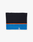 Knitted tricolor snood DEROULAGE / 22H4PGM2SNO713