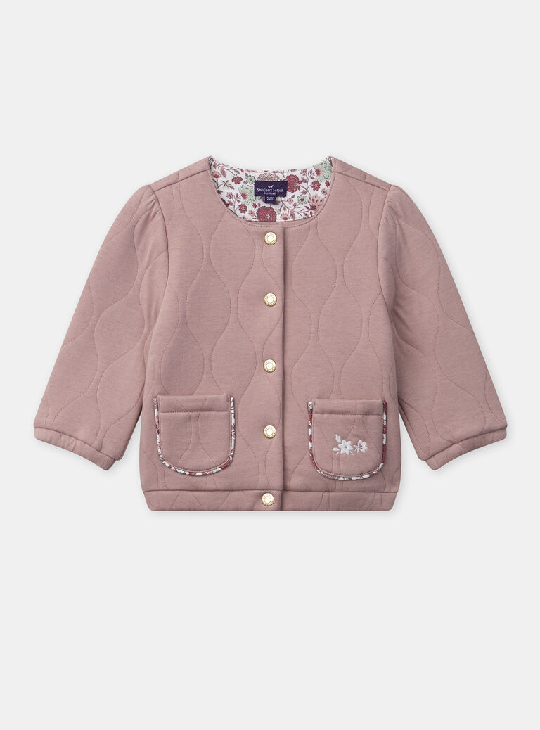 Old rose CARDIGAN NAEVELINE / 25H1BFL1CAR303