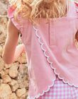 Pink floral T-shirt FLEXIBETTE / 23E2PFS1TMCD303