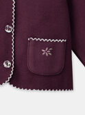 Purple CARDIGAN LAJUNE / 24H1BFM2CAR711