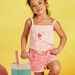 Child girl pink tank top and shorts set
