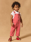 Red DUNGAREES MAJULIEN / 25E1BGJ1SAL050