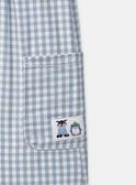Sky blue PANTS NAURIEL / 25H1BGV1PAN216