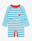 Baby boy long sleeve striped bodysuit CILOULOU / 22E4BGO2CBBC240