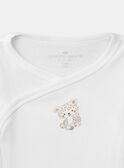 White BODYSUIT MONET / 25E0NM12BOD000
