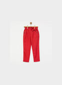 Red pants PABELOETTE / 18H2PF41PAN050
