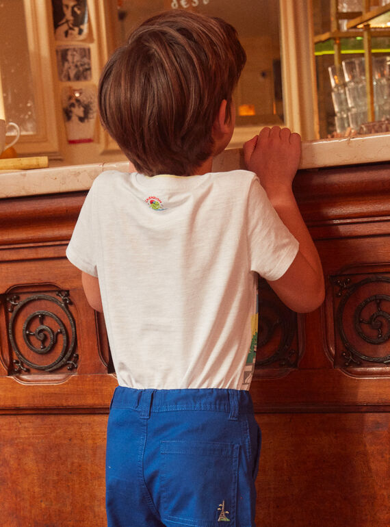 White TEE SHIRT SS KLAPLOCAGE / 24E3PGN3TMC000