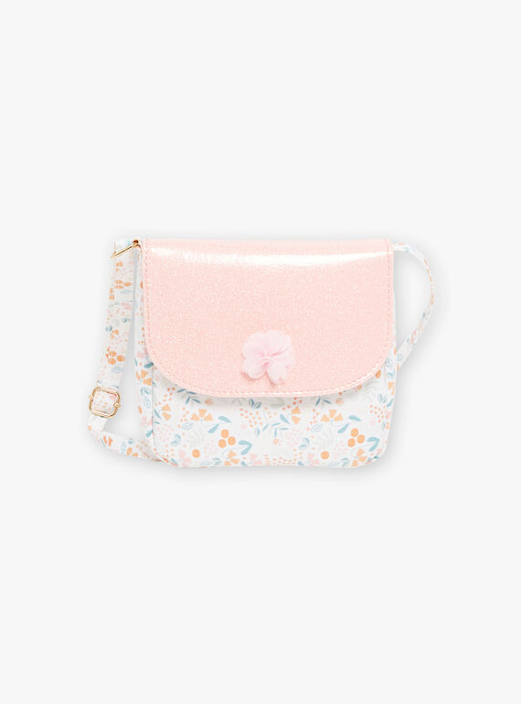 Child girl floral print shoulder bag CYBUZETTE / 22E4PF21BES030
