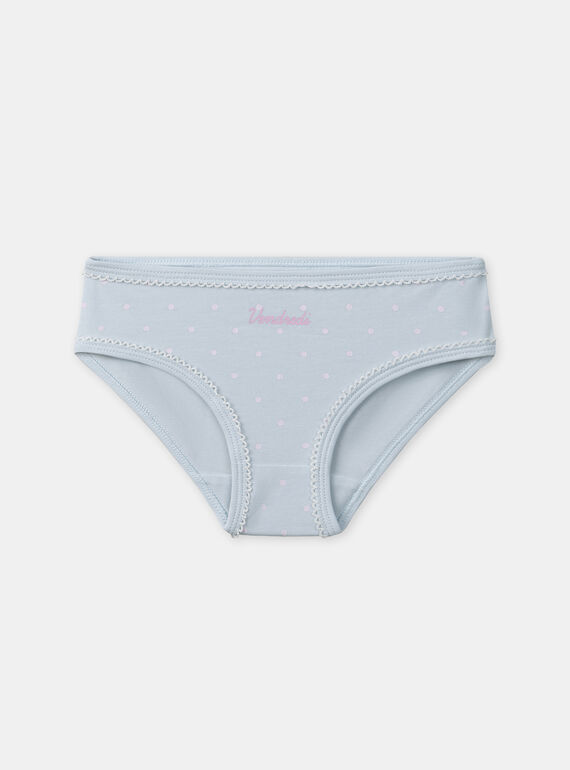 Pale rose BRIEFS / PANTY RIB NEJAZETTE / 25H5PFC4SLR301