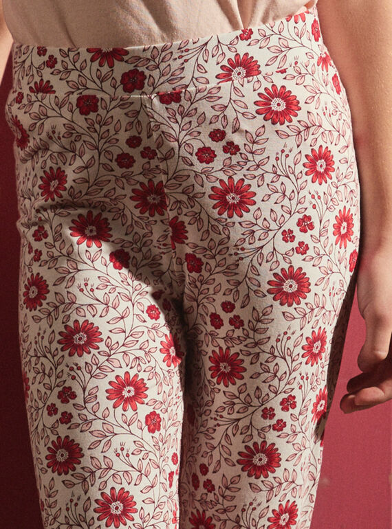 Off white LEGGINGS (bottom) MOLEGETTE / 25E2PFJ1LG001