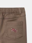 Brown PANTS NISLIMETTE / 25H2PFS1PAN821