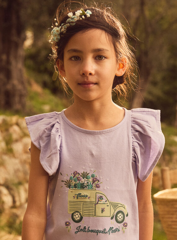 Mauve TEE SHIRT SS MLEVANETTE / 25E2PFO3TMC328