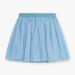 Azure blue skirt child girl