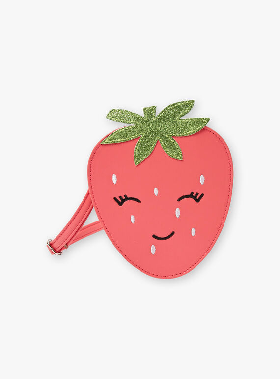 Strawberry and guava pink messenger bag ZOFRAISETTE / 21E4PFJ1BESD323