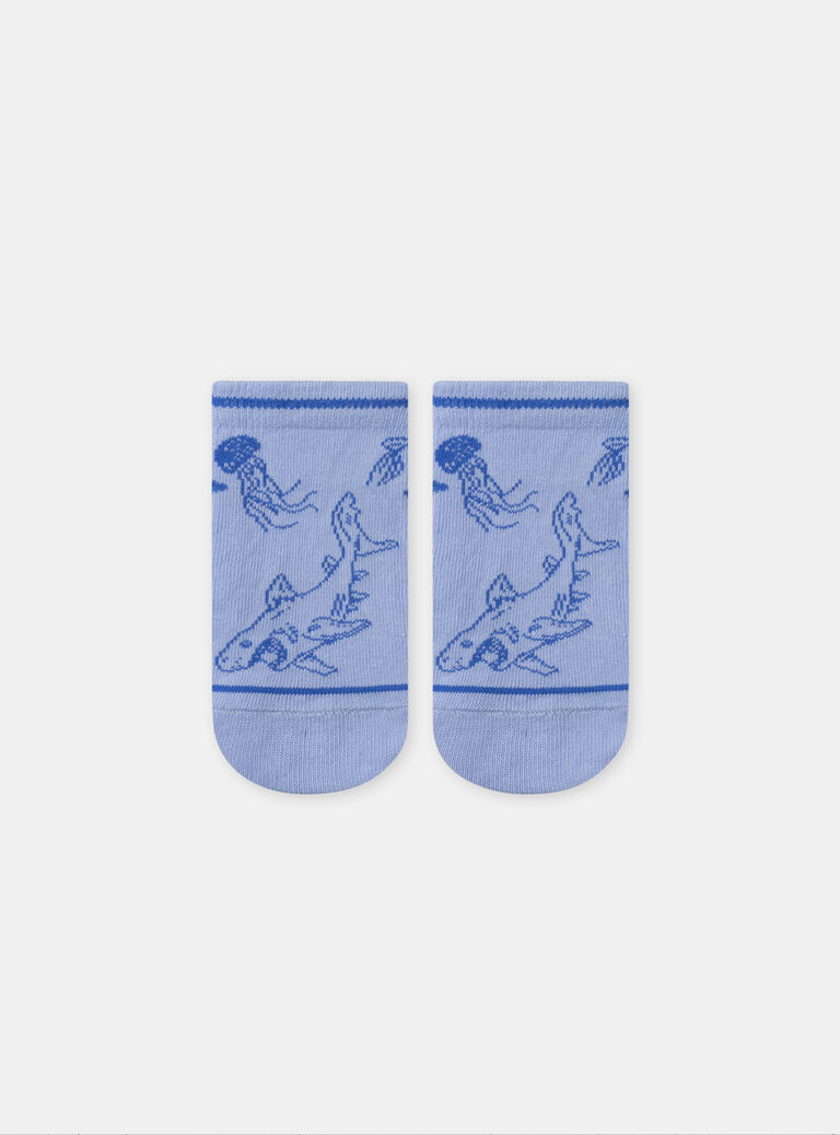 Blue LOW SOCKS Blue LOW SOCKS MLURECAGE / 25E4PGQ1SOBC219