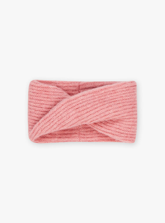 Old pink knitted snood FIMALICE / 23E4BF51SNO817