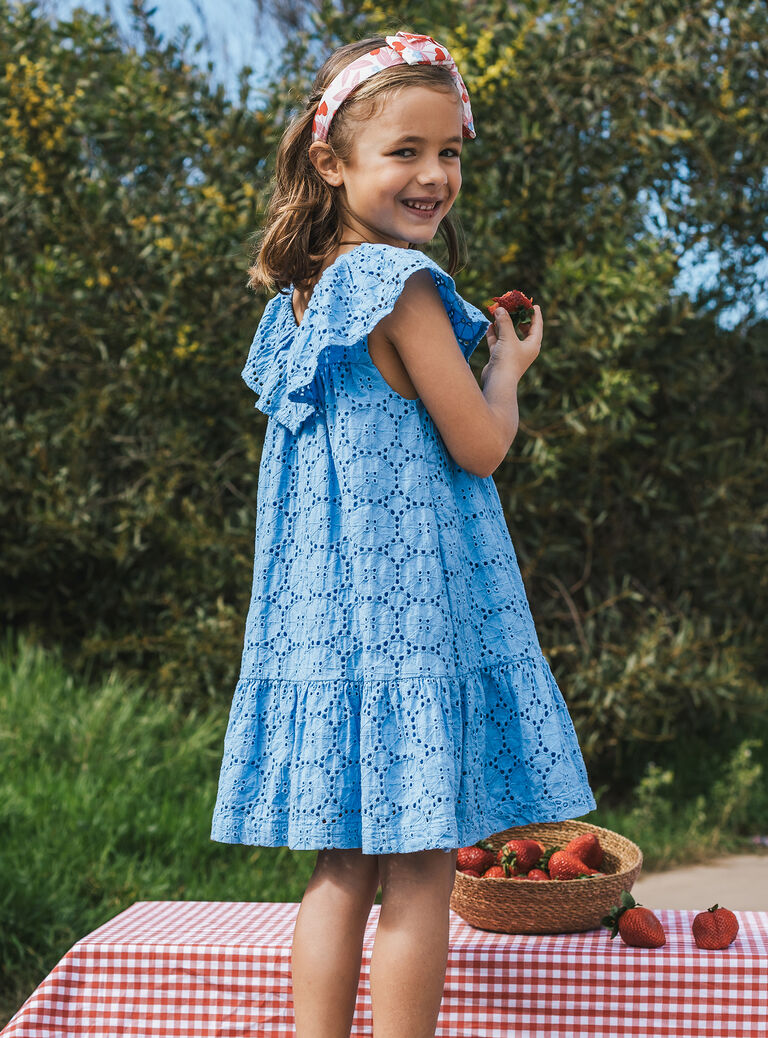 Blue DRESS MLUROBETTE / 25E2PFQ1ROBC213