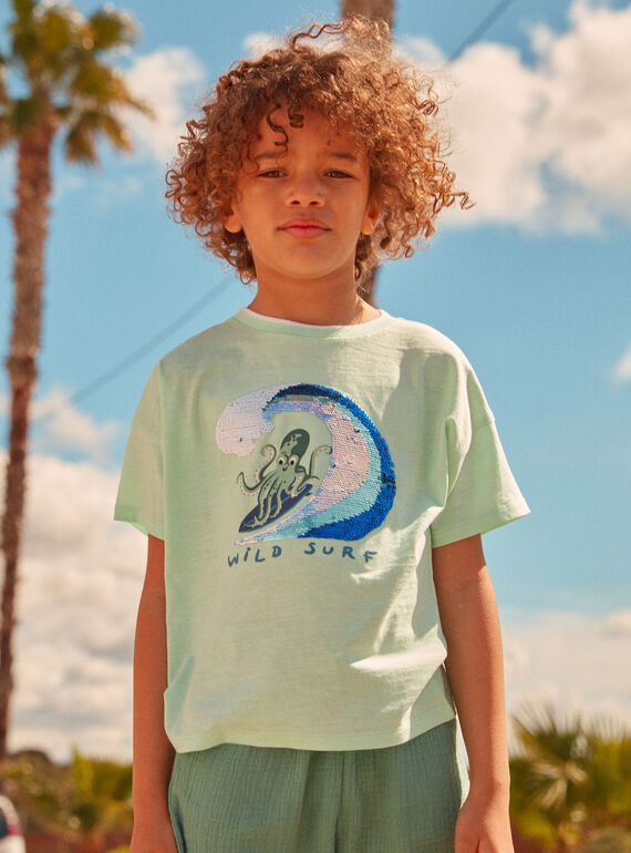 Green TEE SHIRT SS KLIPEROAGE / 24E3PGR1TMCG632