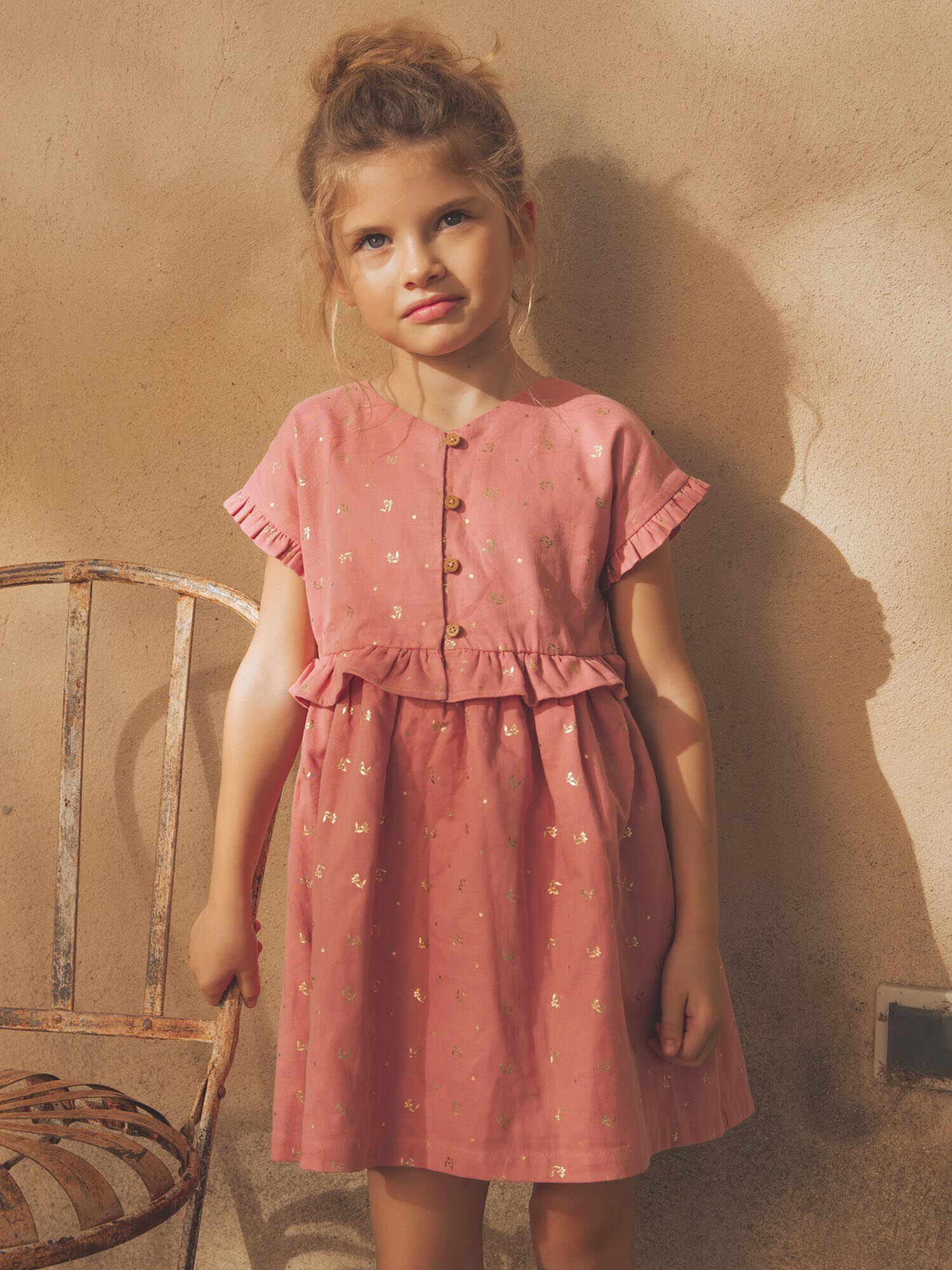 Robe rose sergent major on sale