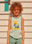 Turquoise TANK TOP KLISTRAGE / 24E3PGR1DEBC216