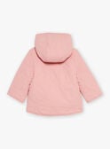 Vintage pink reversible hooded jacket GIBRIGITTE / 23H1BF41VES303