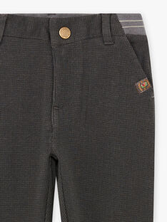 Child boy gray plaid pants BAMSAGE / 21H3PG23PAN942