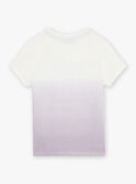 Tie and dye T-shirt with desert patterns FLAMIAGE / 23E3PGO2TMC001