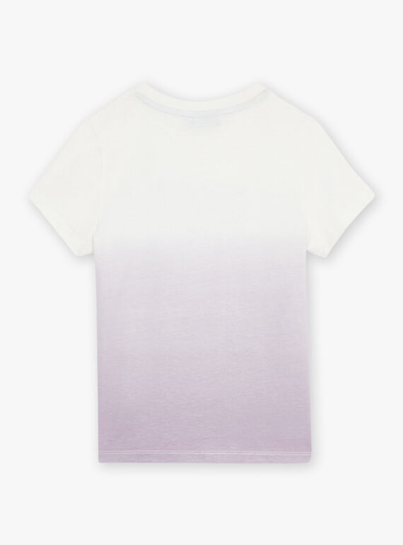 Tie and dye T-shirt with desert patterns FLAMIAGE / 23E3PGO2TMC001