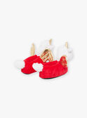 Red slippers with 3D unicorn animation GRUJUETTE / 23F10PF61PTD050