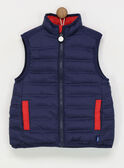 Navy Sleeveless Jacket RAGILAGE1 / 19E3PGB1GSM070