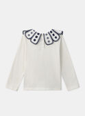 Vanilla TEE SHIRT LS MECOLETTE / 25E2PF81TML114