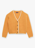 Ochre cardigan GLOUNGETTE 1 / 23H2PFM1CARB118