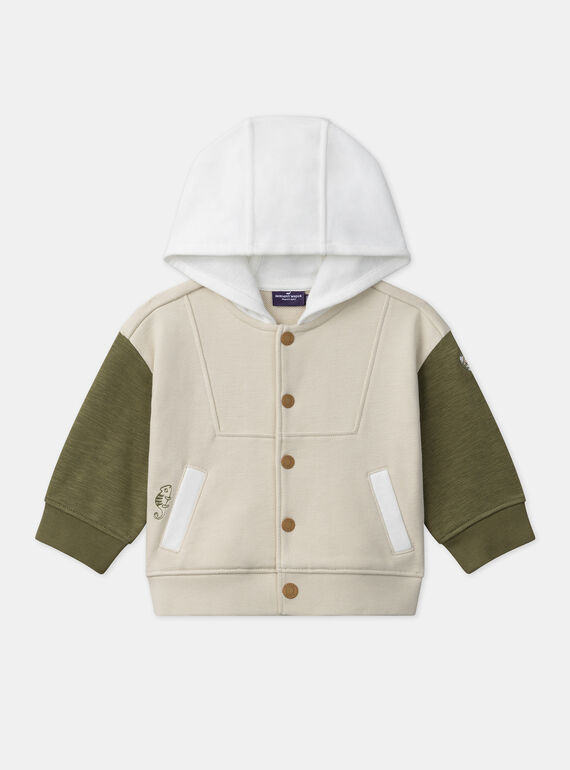 Beige KIDS CARDIGAN MAOCTAVE / 25E1BGO1GIL080