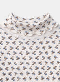 Off white TURTLE NECK LARUPETTE / 24H2PFS1SPLA002