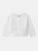 Off white CARDIGAN MAFANNY / 25E1BFL1CAR001