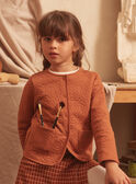 Light brown CARDIGAN LIREVETTE / 24H2PFK2CAR809