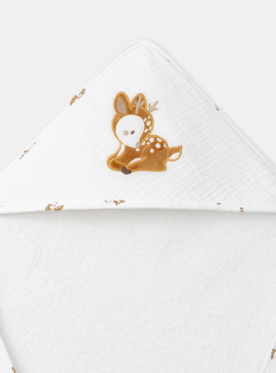 Off white HOODED BATH TOWEL - (BATH) MITT NOVICA / 25H0AM21POI001