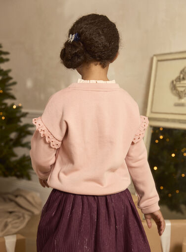 Pink copper SWEAT SHIRT LOISWETTE / 24H2PFU1SWEK007