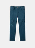 Navy PANTS LARAPAGE / 24H3PGR1PAN714