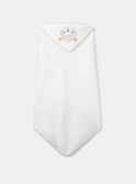 White HOODED BATH TOWEL - (BATH) MITT MOHAN / 25E0AM12POI000