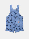 Blue SHORT DUNGAREES MAVADIN / 25E1BGQ2SACC213