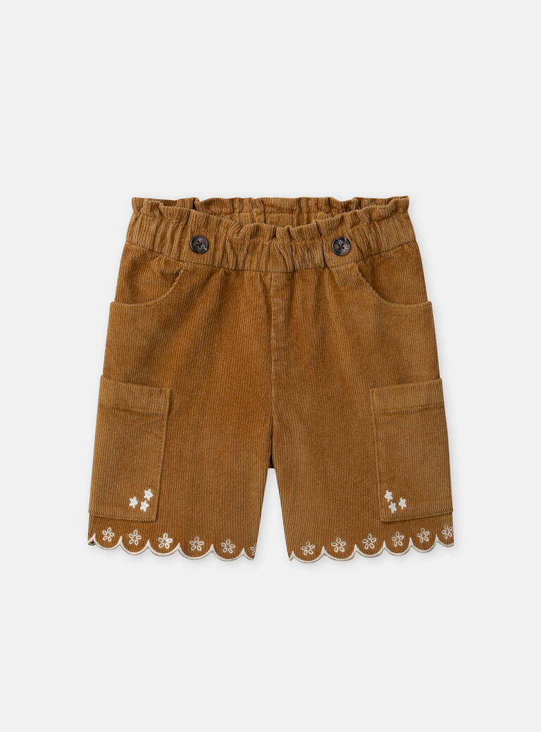 Brown SHORTS NLOSHETTE / 25H2PFW1SHOI812