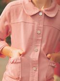 Pink twill jacket FIDORETTE / 23E2PFD1VESD318