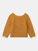 Heather yellow CARDIGAN LALILY / 24H1BFO1CARB111