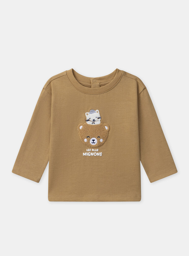 Yellow TEE SHIRT LS NAOCTAVE / 25H1BGW1TML107