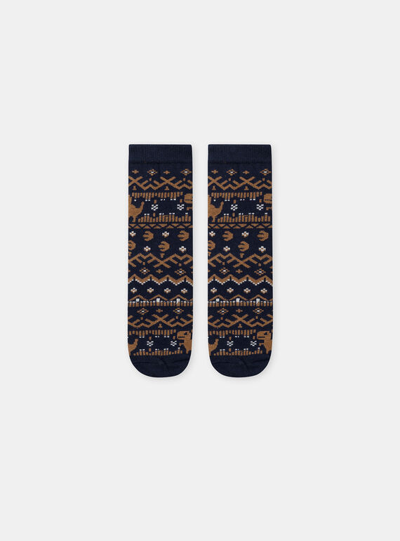 Navy SOCKS NLEREXAGE / 25H4PGT1SOQ070
