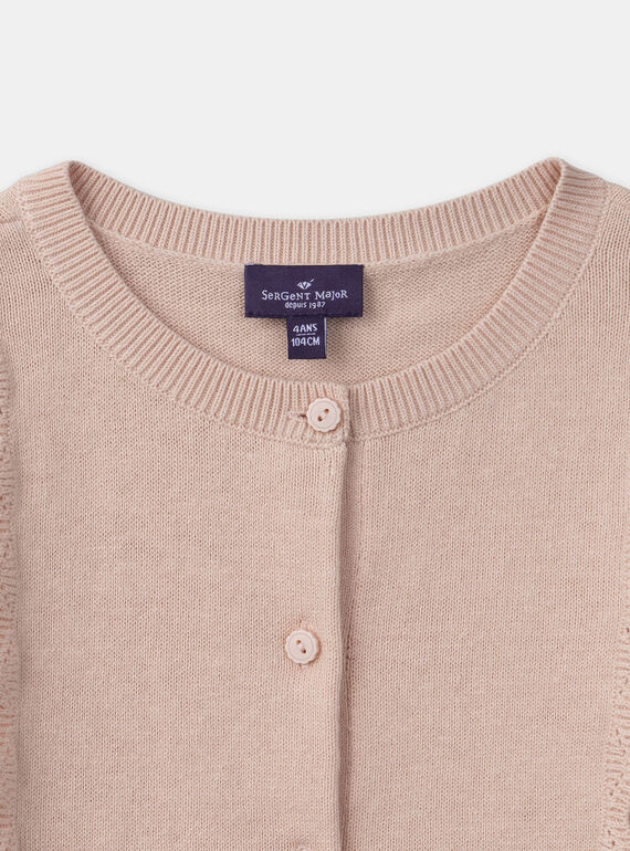 Peach CARDIGAN MIXCAETTE 2 / 25E2PF52CAR311