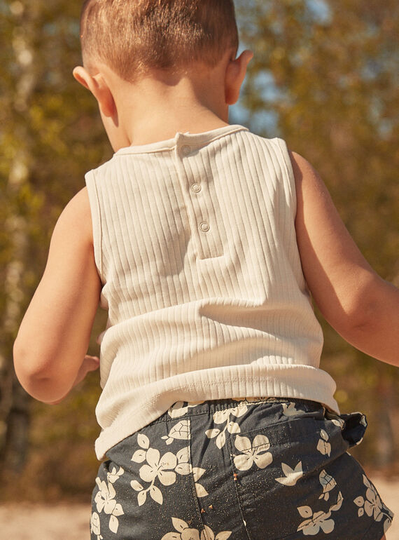 Sandstone tank top in interlock FATYVAN / 23E1BGP1DEB007
